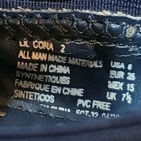 Michael Kors Kids' Navy and Purple Sequin Shoes 'Lil Cora 2' - Picture 8 of 9